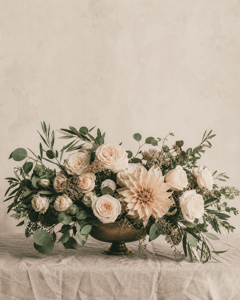 Bunga Meja di Bandung — Centerpiece untuk meja & ruang Anda