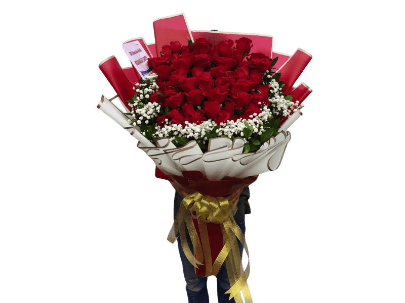 Buket Mawar Merah Spesial Kasih Sayang — Valentine