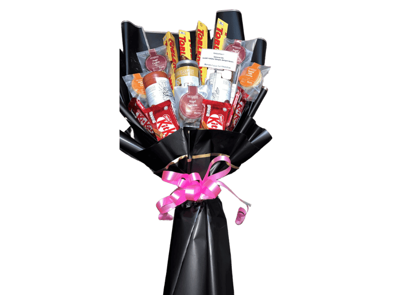Buket Snack Manis dan Minuman — Birthday