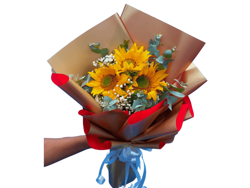 Buket Bunga Matahari — Birthday