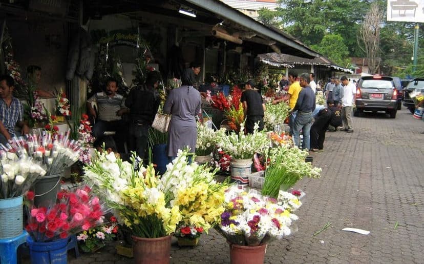 Pasar Bunga Wastukencana Bandung
